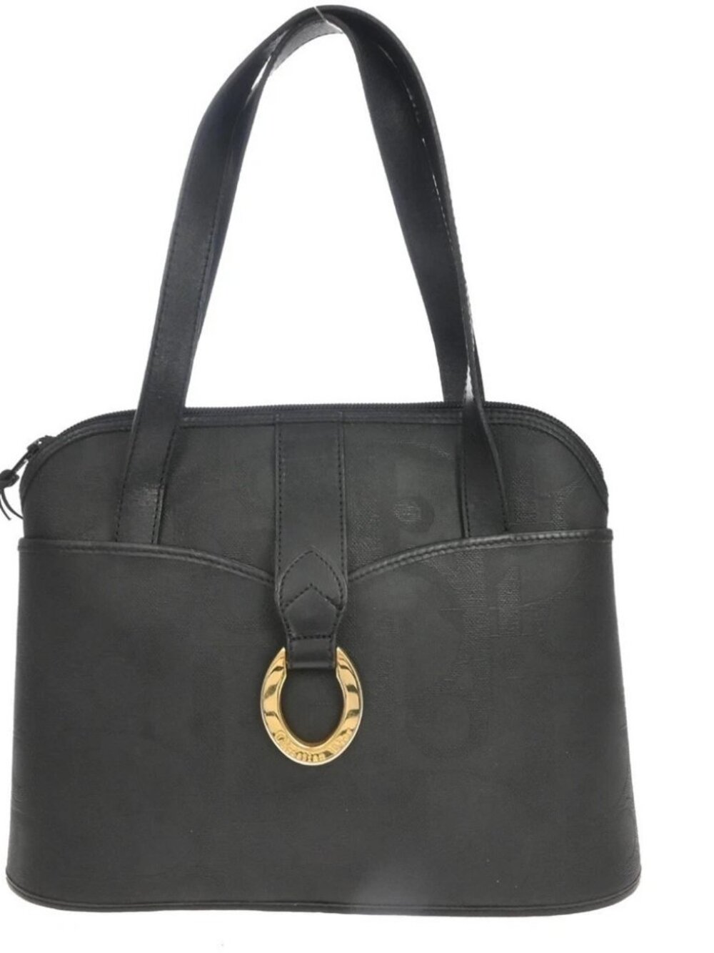 Christian Dior Black PVC Hand Bag
